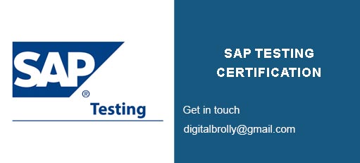 sap testing certification
