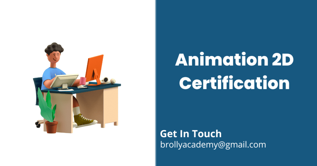 2d animation course online certification