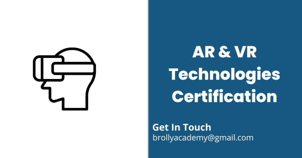 AR VR Technologies Certification 1