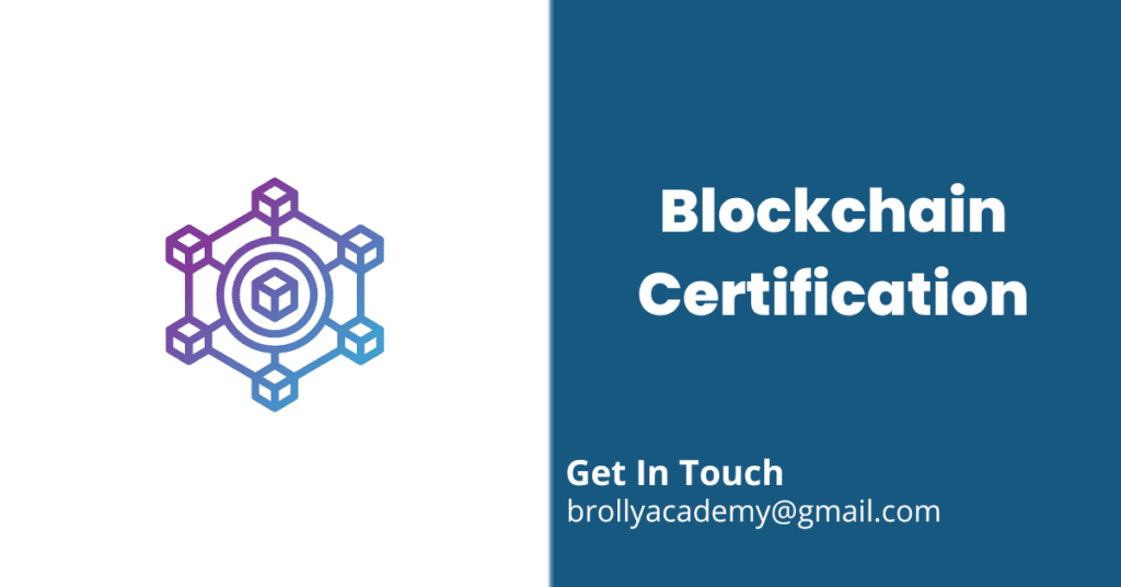 Blockchain Certification