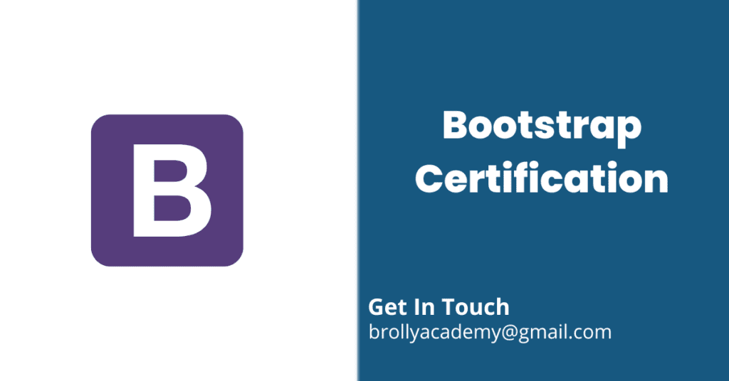 Bootstrap Certification