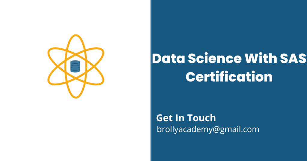 Data Science With SAS Certification