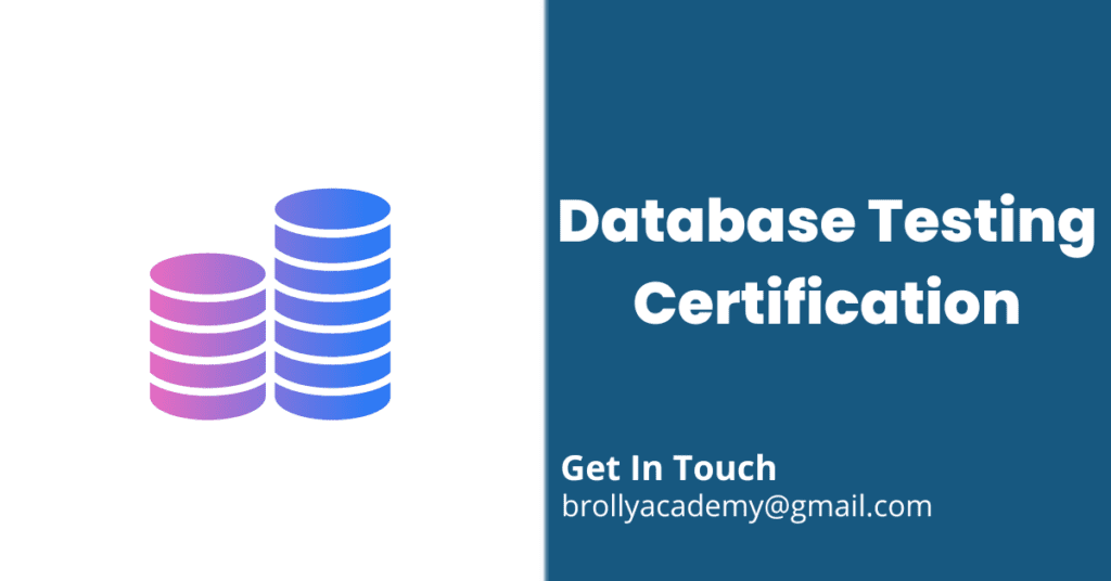 Database Testing Certification