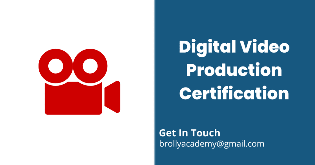 Digital Video Production Certification