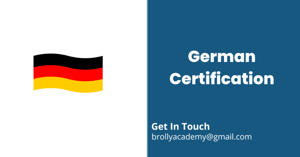 German Certification