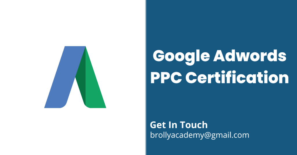 Google Adwords PPC Certification