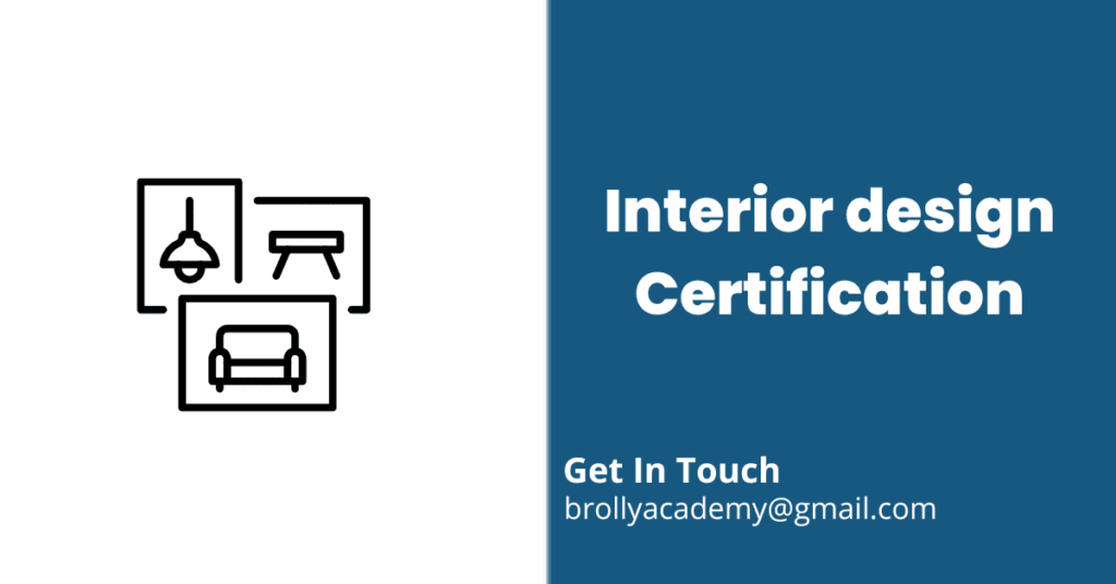 Interior design Certification