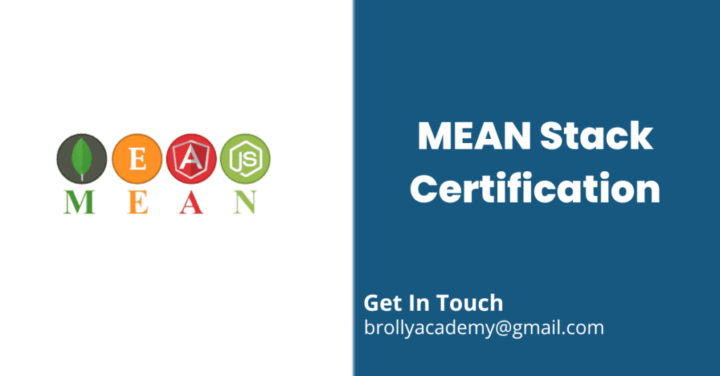 MEAN Stack Certification