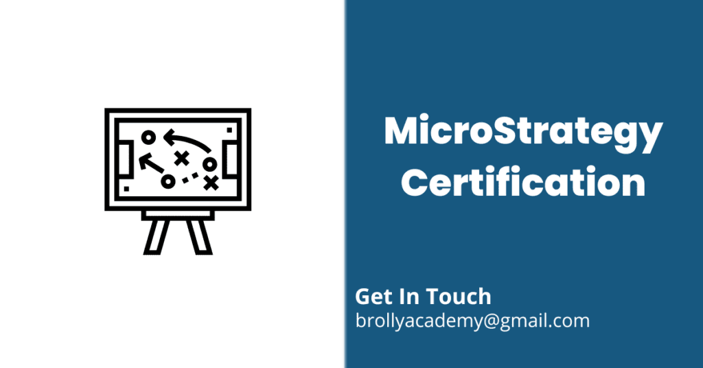 MicroStrategy Certification