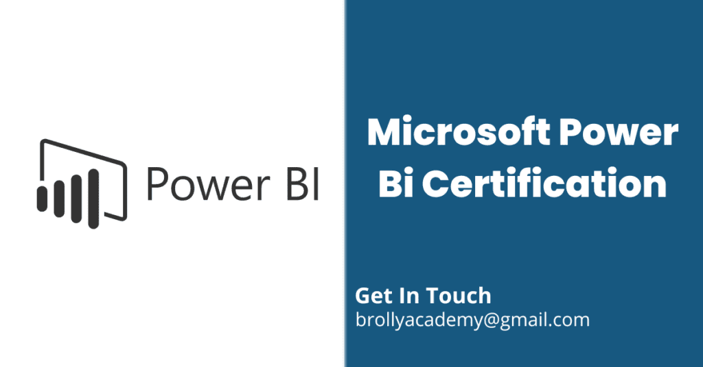 Microsoft Power Bi Certification