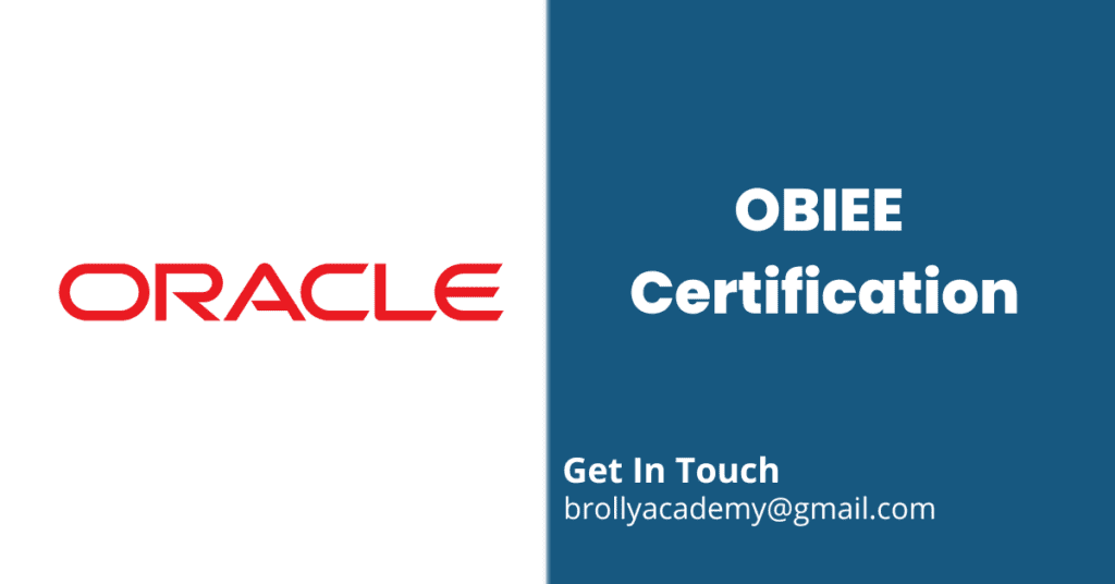 OBIEE Certification