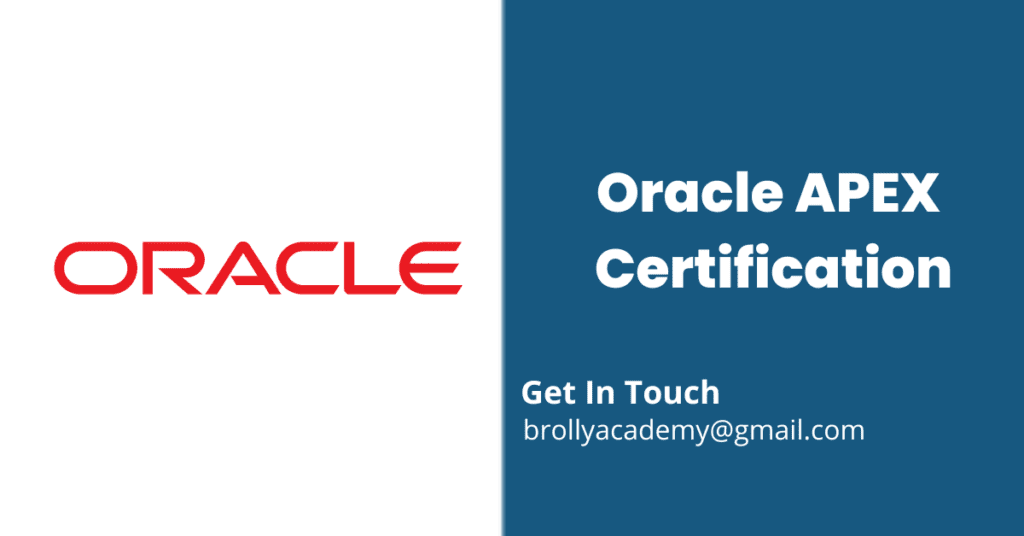 Oracle APEX Certification