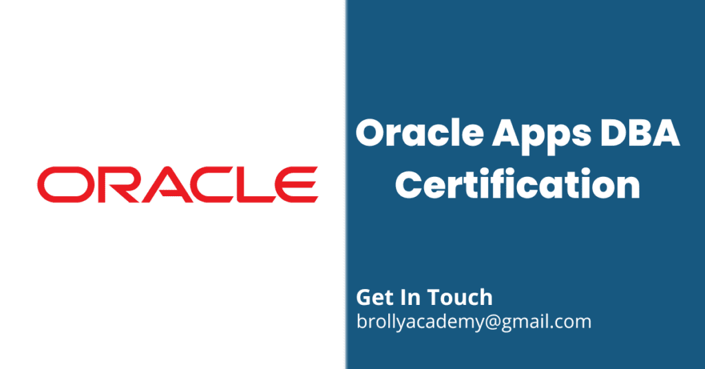 Oracle Apps DBA Certification