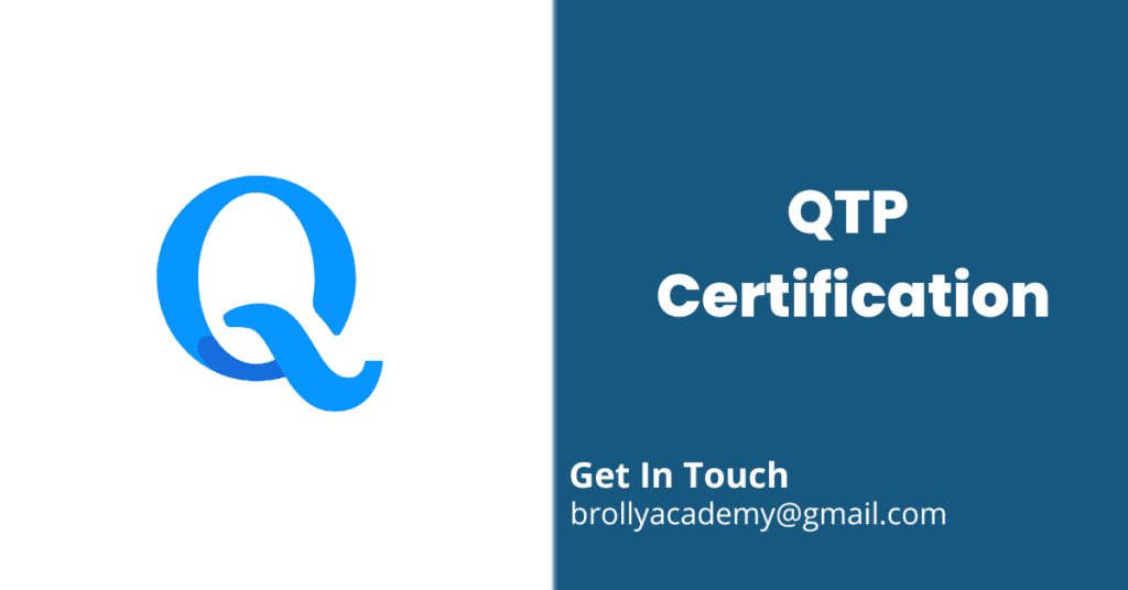 QTP Certification