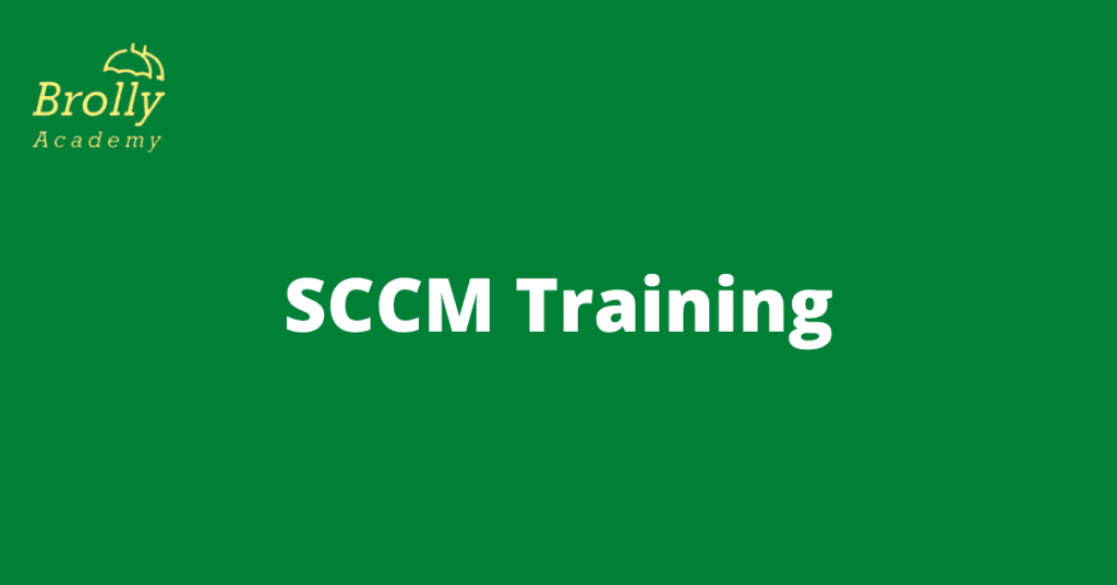 SCCM Training in Hyderabad