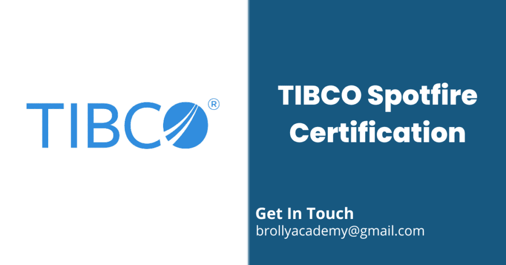 TIBCO Spotfire Certification