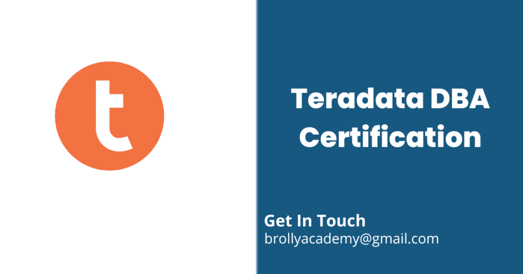 Teradata DBA Training in Hyderabad