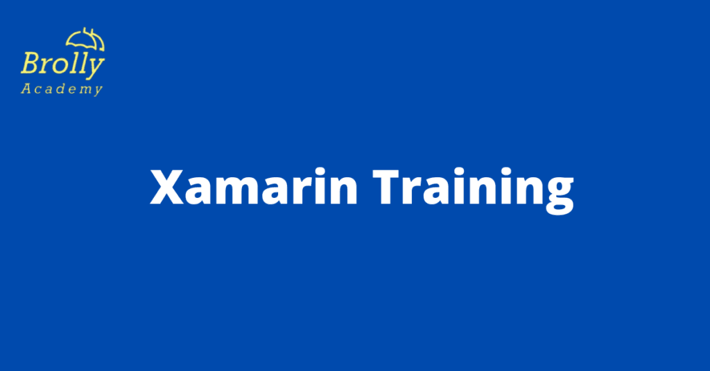 Xamarin Training in Hyderabad Cover Pic