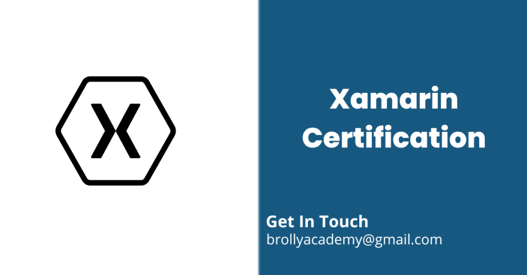 Xamarin Certification