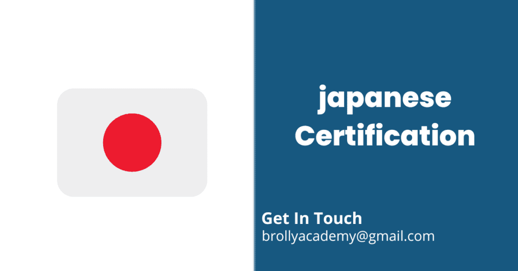 japanese Certification