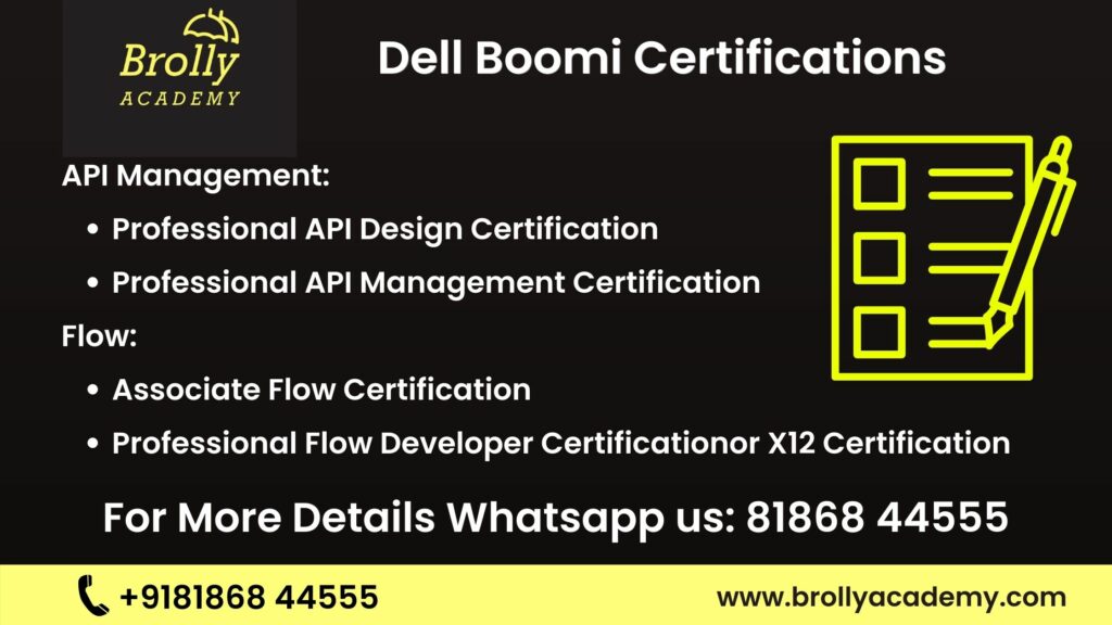 Dell Boomi Certifications 3