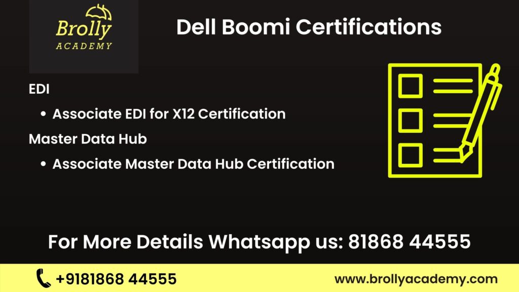 Dell Boomi Certifications 4