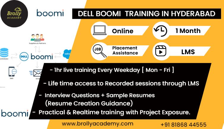 Dell Boomi Training in Hyderabad
