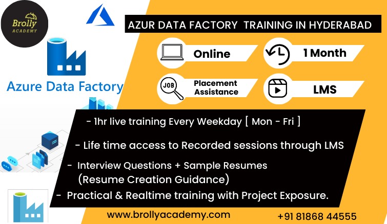 Azure Data Factory Training in Hyderabad