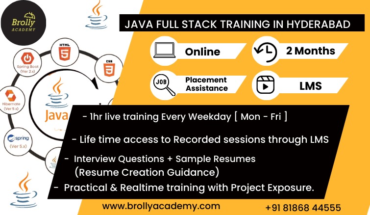 Java Full Stack Developer Course in Hyderabad