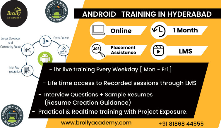 Android Training in Hyderabad