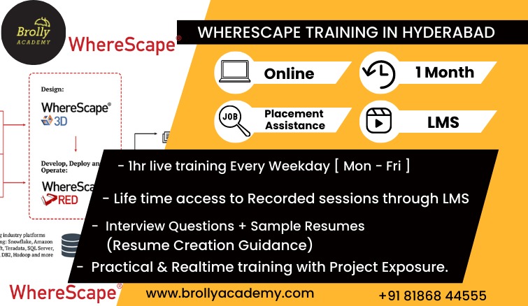 WhereScape Red Training in Hyderabad