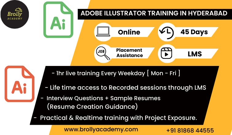 Adobe Illustrator Online Course in Hyderabad