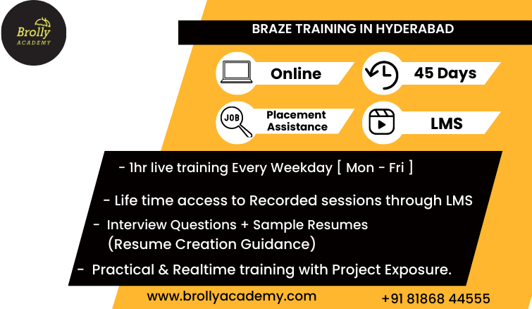 Braze Training in Hyderabad