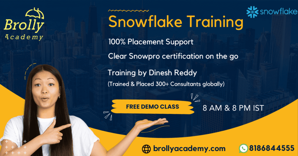 snowflake training in Hyderabad
