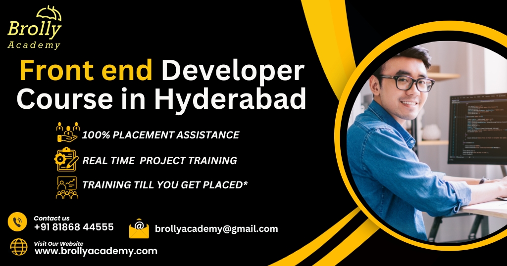 Front end Developer Course in Hyderabad #1 Best Training