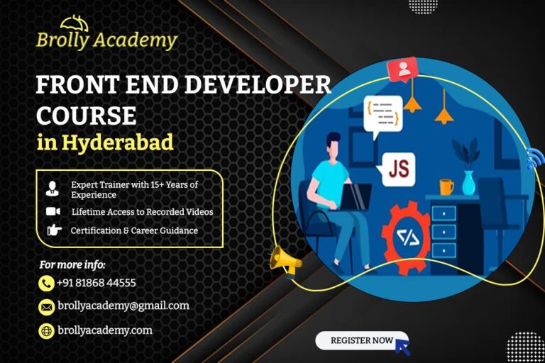 Front end Developer Course in Hyderabad #1 Best Training
