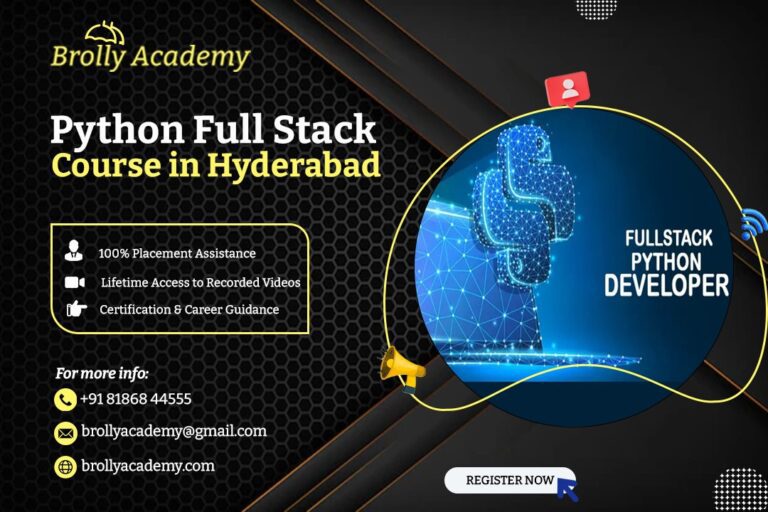 Python Full Stack Training in Hyderabad. Python Online course