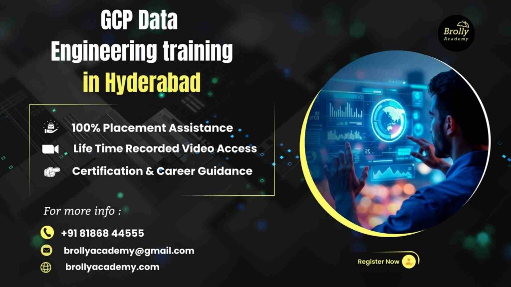 GCP Data Engineer Training in Hyderabad.