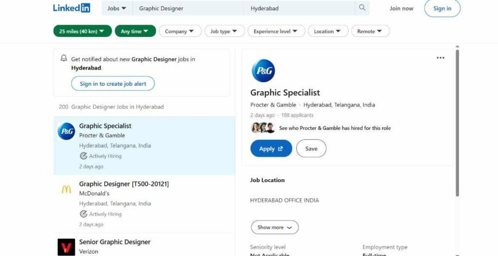 Graphic Designing Course in Hyderabad-graphic designing jobs in hyderabad-Linkedin