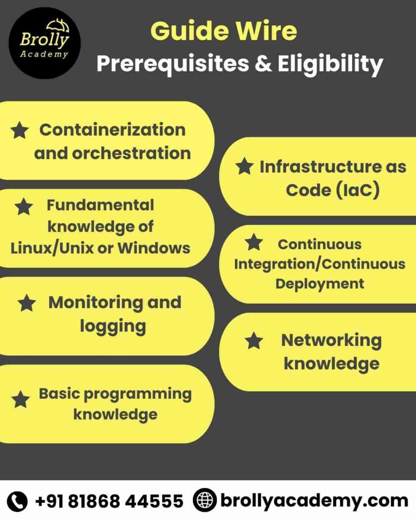 GuideWire training in Hyderabad - Prerequisites & eligibility