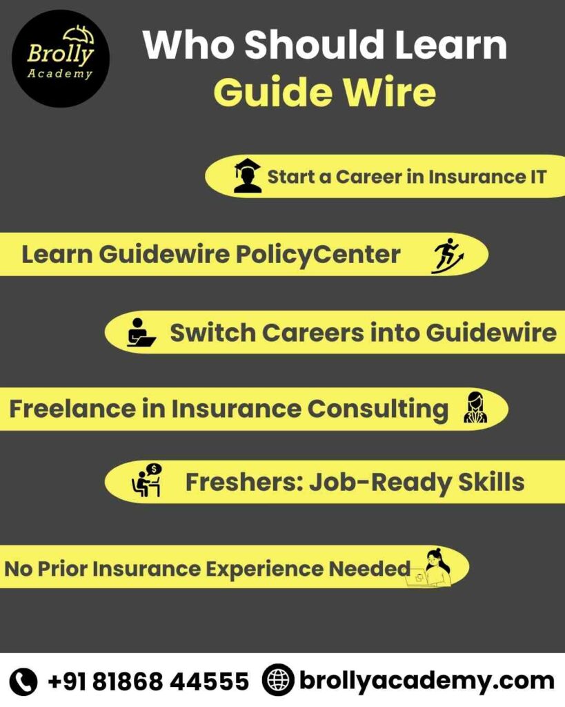 Guidewire Training in Hyderabad-Who Should Learn Guidewire