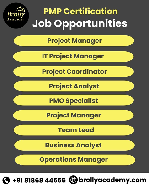 PMP Career Opportunities – Project Management Roles