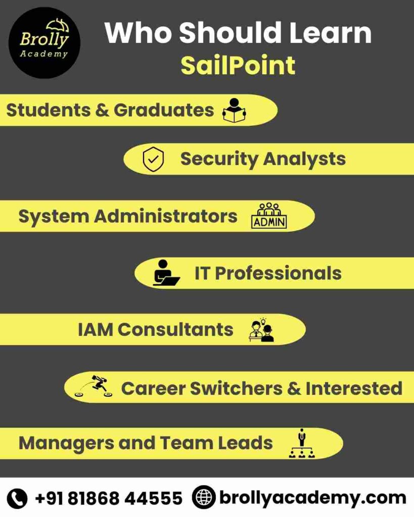 SailPoint Certification Training In hyderabad - Who Should learn Sailpoint