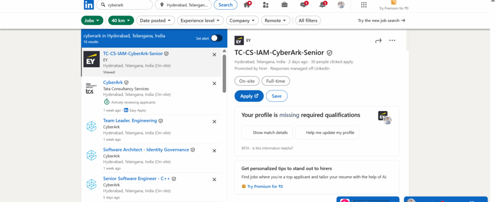 CyberArk Training In Hyderabad - LinkedIn
