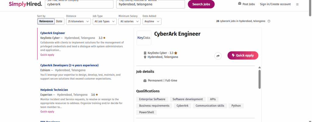 CyberArk Training In Hyderabad - Simply Hired