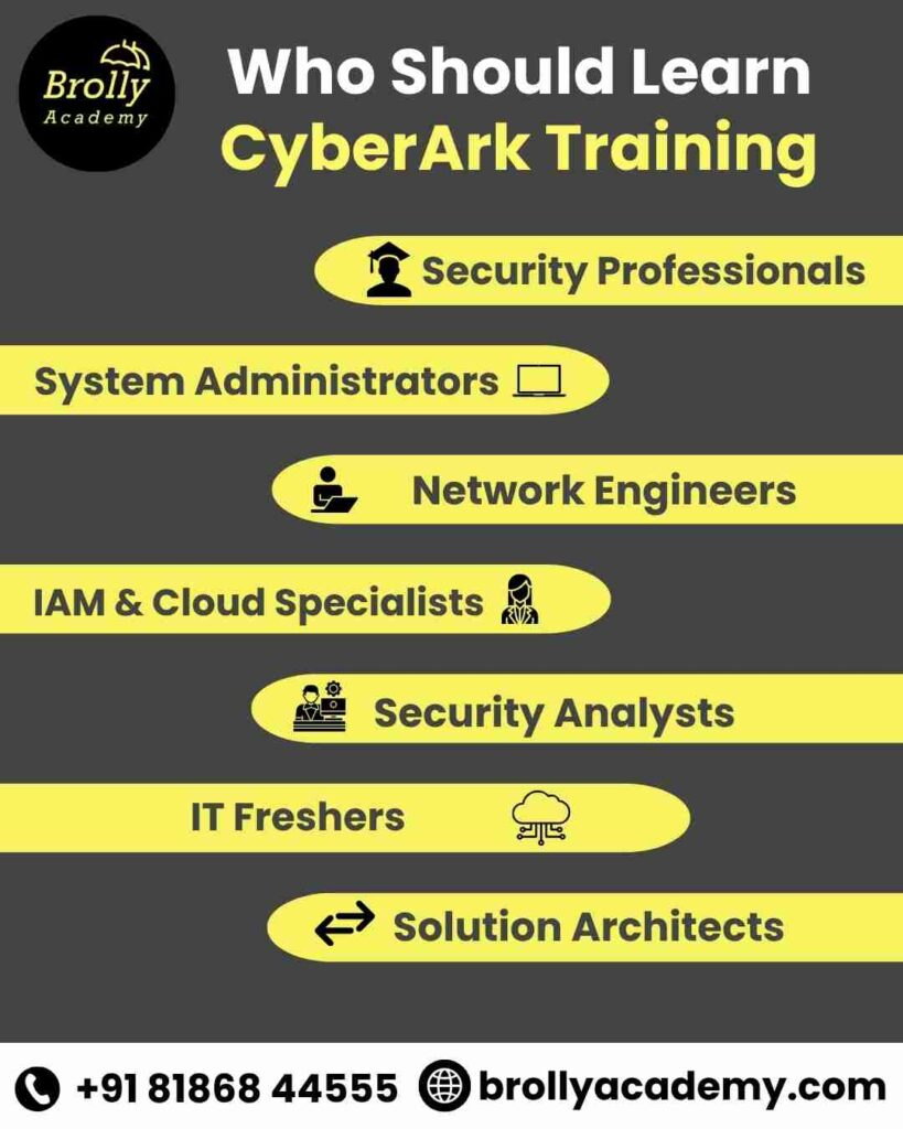 CyberArk Training In Hyderabad - Who Should Learn