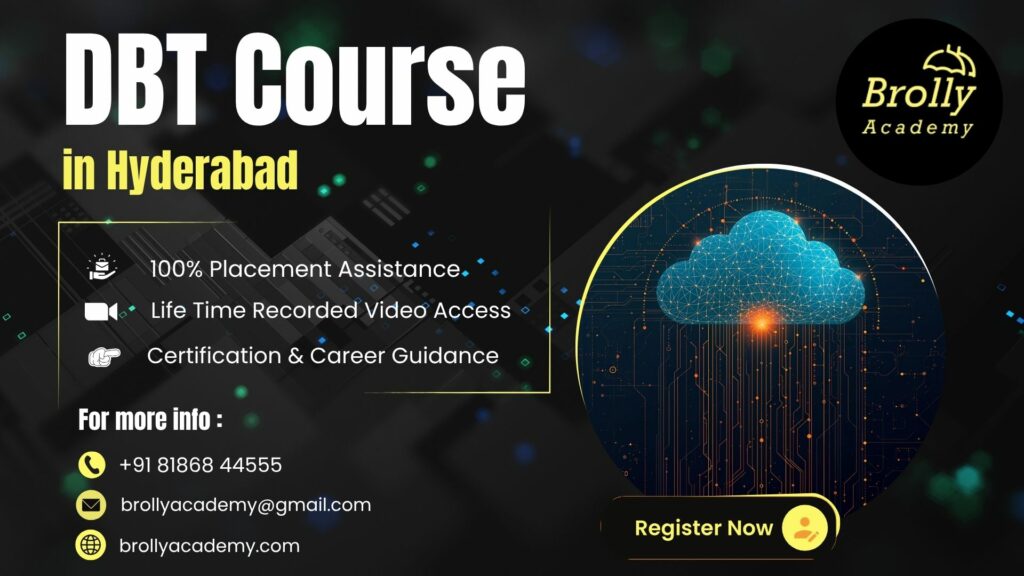 DBT Course In Hyderabad - Brolly Academy