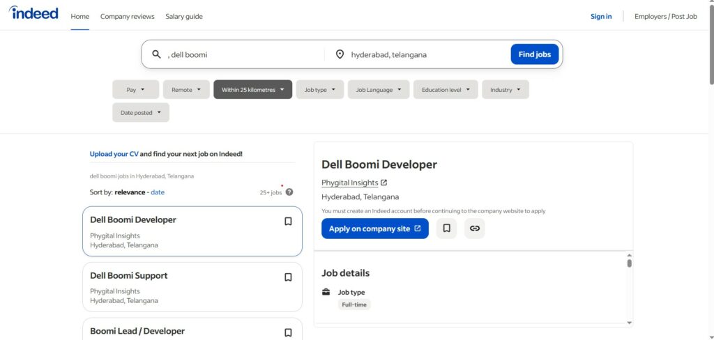 Dell Boomi Training in Hyderabad-Dell Boomi jobs in hyderabad -indeed