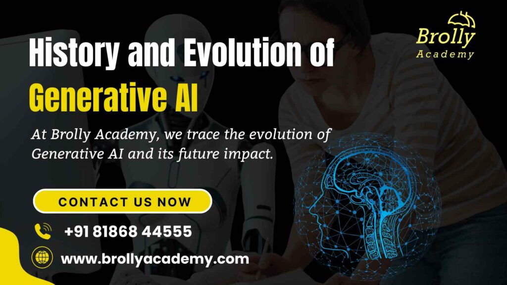 History and Evolution of Generative AI