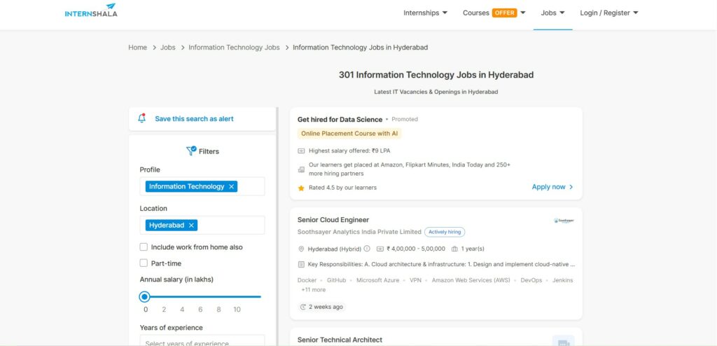 ITIL Training in Hyderabad-ITIL jobs in hyderabad -INTERNSHALA